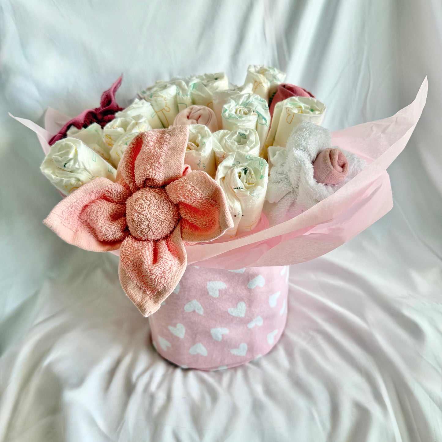 Classic Bloom – Baby Essentials Bouquet